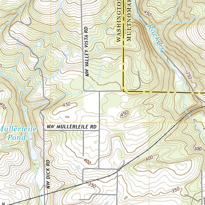 United States Geological Survey Hillsboro, OR (2020, 24000-Scale) digital map