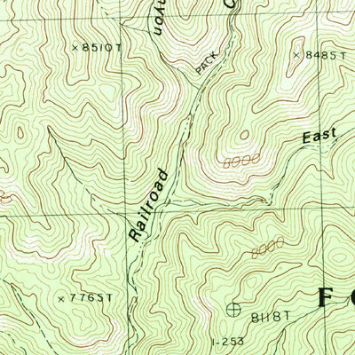 United States Geological Survey Hillsboro Peak, NM (1985, 24000-Scale) digital map