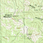 United States Geological Survey Hillsboro Peak, NM (1985, 24000-Scale) digital map