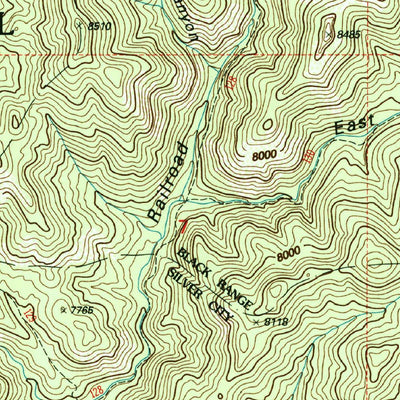 United States Geological Survey Hillsboro Peak, NM (1999, 24000-Scale) digital map