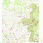 United States Geological Survey Hillsboro, TN (1953, 24000-Scale) digital map