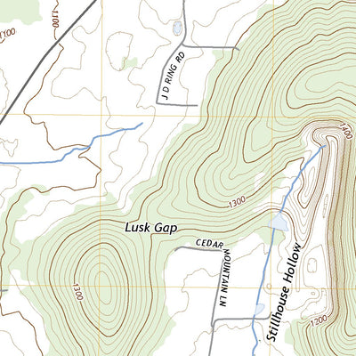 United States Geological Survey Hillsboro, TN (2022, 24000-Scale) digital map