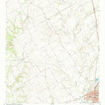 United States Geological Survey Hillsboro West, TX (1966, 24000-Scale) digital map
