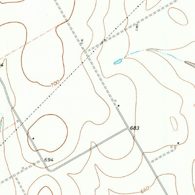 United States Geological Survey Hillsboro West, TX (1966, 24000-Scale) digital map