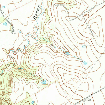 United States Geological Survey Hillsboro West, TX (1966, 24000-Scale) digital map
