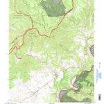 United States Geological Survey Hillsboro, WV (1995, 24000-Scale) digital map