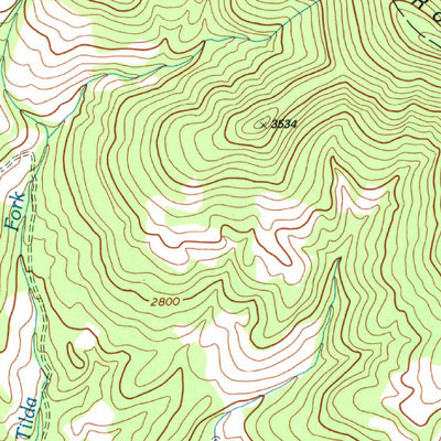United States Geological Survey Hillsboro, WV (1995, 24000-Scale) digital map