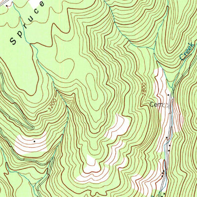 United States Geological Survey Hillsboro, WV (1995, 24000-Scale) digital map