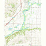 United States Geological Survey Hillsdale, IL (1982, 24000-Scale) digital map