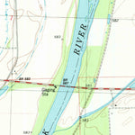 United States Geological Survey Hillsdale, IL (1982, 24000-Scale) digital map