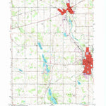 United States Geological Survey Hillsdale, MI (1959, 24000-Scale) digital map