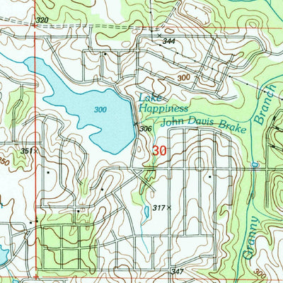 United States Geological Survey Hillsdale, MS (2000, 24000-Scale) digital map