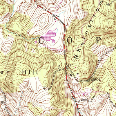 United States Geological Survey Hillsdale, NY (1953, 24000-Scale) digital map