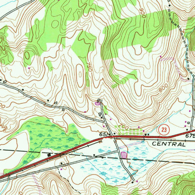 United States Geological Survey Hillsdale, NY (1980, 24000-Scale) digital map