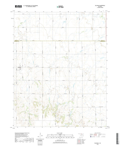 United States Geological Survey Hillsdale, OK (2018, 24000-Scale) digital map