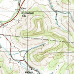 United States Geological Survey Hillsdale, TN (1994, 24000-Scale) digital map