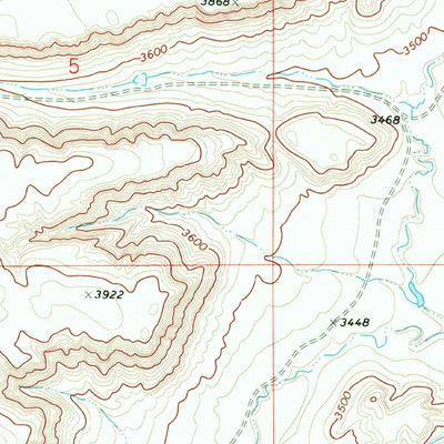 United States Geological Survey Hillside Colony, MT (1968, 24000-Scale) digital map