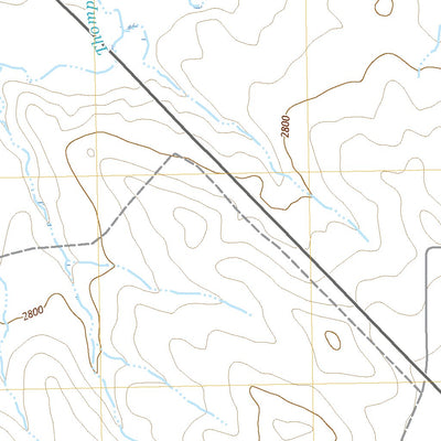 United States Geological Survey Hillside, MT (2020, 24000-Scale) digital map