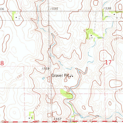 United States Geological Survey Hillside, SD (1979, 24000-Scale) digital map
