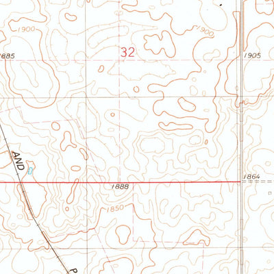 United States Geological Survey Hillsview, SD (1978, 24000-Scale) digital map