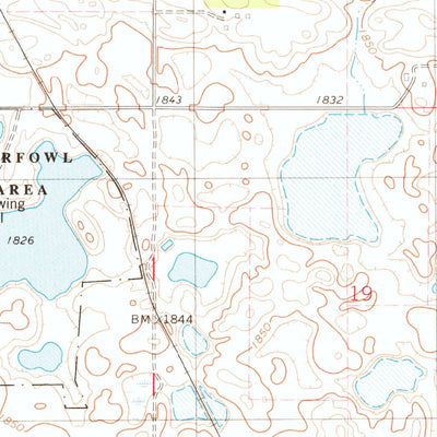 United States Geological Survey Hillsview, SD (1978, 24000-Scale) digital map