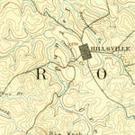 United States Geological Survey Hillsville, VA-NC (1892, 125000-Scale) digital map