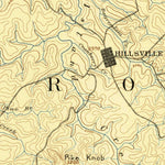 United States Geological Survey Hillsville, VA-NC (1896, 125000-Scale) digital map