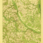 United States Geological Survey Hilltonia, GA-SC (1920, 62500-Scale) digital map