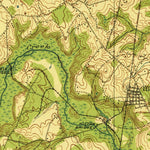United States Geological Survey Hilltonia, GA-SC (1920, 62500-Scale) digital map
