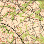 United States Geological Survey Hilltonia, GA-SC (1943, 62500-Scale) digital map