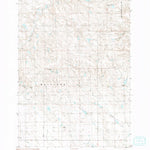 United States Geological Survey Hilltop Diamond Ring Ranch, SD (1983, 24000-Scale) digital map