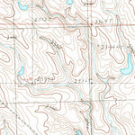 United States Geological Survey Hilltop Diamond Ring Ranch, SD (1983, 24000-Scale) digital map