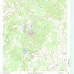 United States Geological Survey Hilltop Lakes, TX (1964, 24000-Scale) digital map