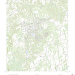 United States Geological Survey Hilltop Lakes, TX (2023, 24000-Scale) digital map