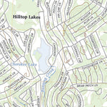 United States Geological Survey Hilltop Lakes, TX (2023, 24000-Scale) digital map