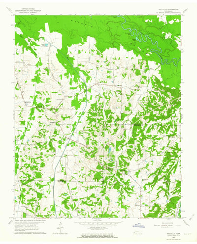United States Geological Survey Hillville, TN (1959, 24000-Scale) digital map