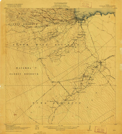 United States Geological Survey Hilo, HI (1917, 62500-Scale) digital map