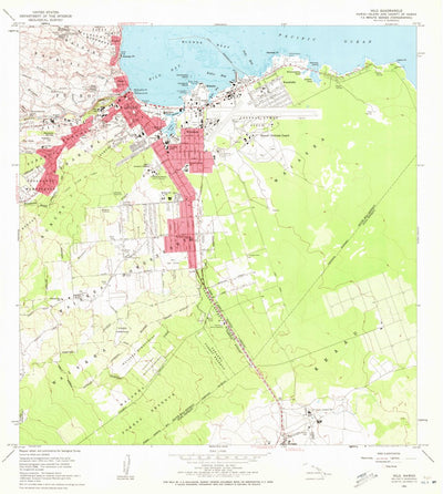 United States Geological Survey Hilo, HI (1963, 24000-Scale) digital map