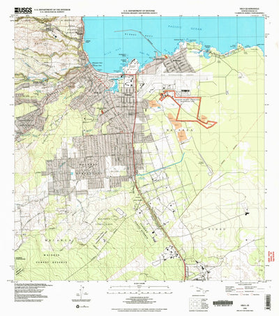 United States Geological Survey Hilo, HI (1995, 24000-Scale) digital map