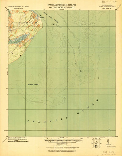 United States Geological Survey Hilton Head, SC (1920, 62500-Scale) digital map