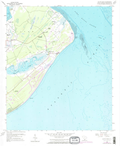 United States Geological Survey Hilton Head, SC (1956, 24000-Scale) digital map