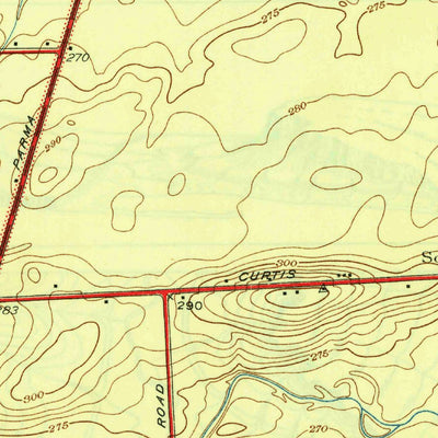 United States Geological Survey Hilton, NY (1934, 24000-Scale) digital map