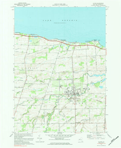 United States Geological Survey Hilton, NY (1971, 24000-Scale) digital map