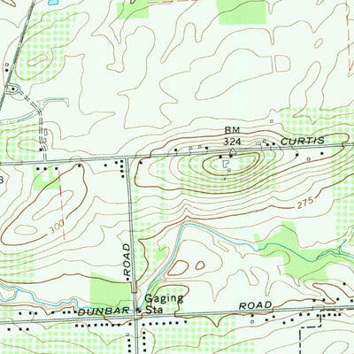 United States Geological Survey Hilton, NY (1971, 24000-Scale) digital map