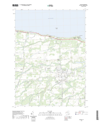 United States Geological Survey Hilton, NY (2023, 24000-Scale) digital map