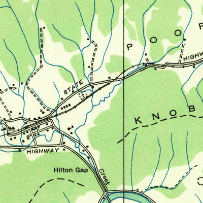 United States Geological Survey Hiltons, VA (1935, 24000-Scale) digital map