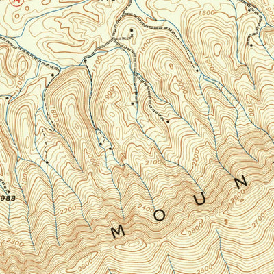 United States Geological Survey Hiltons, VA (1939, 24000-Scale) digital map