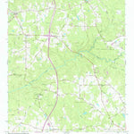 United States Geological Survey Hilyer, GA (1964, 24000-Scale) digital map
