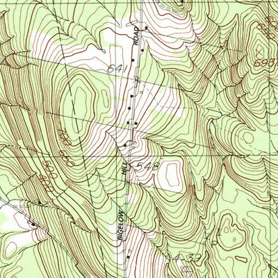 United States Geological Survey Hinckley, ME (1982, 24000-Scale) digital map