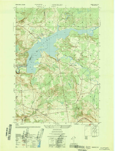 United States Geological Survey Hinckley, NY (1946, 25000-Scale) digital map
